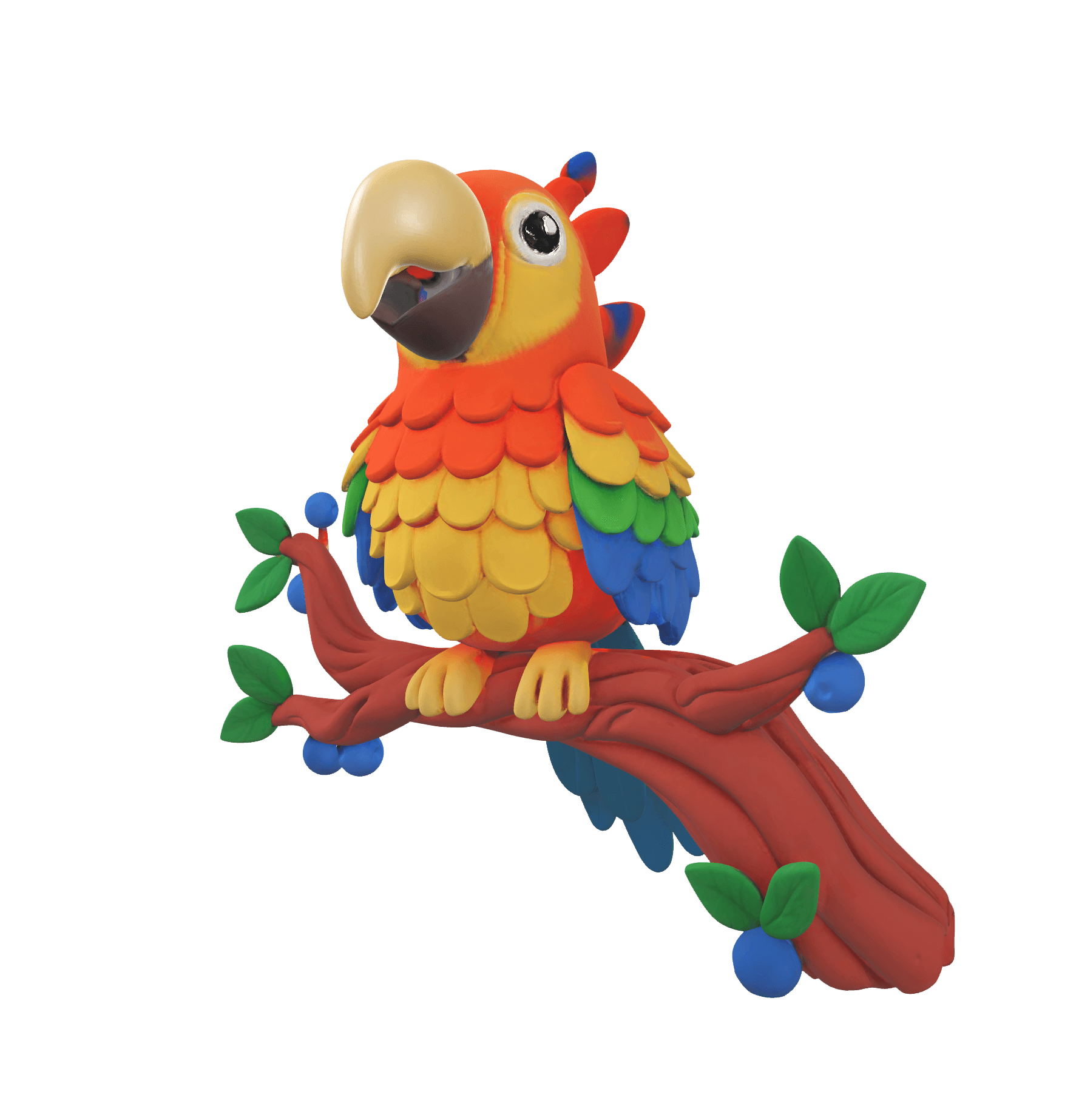 Microsoft Copilot 3D 3D AI model example
